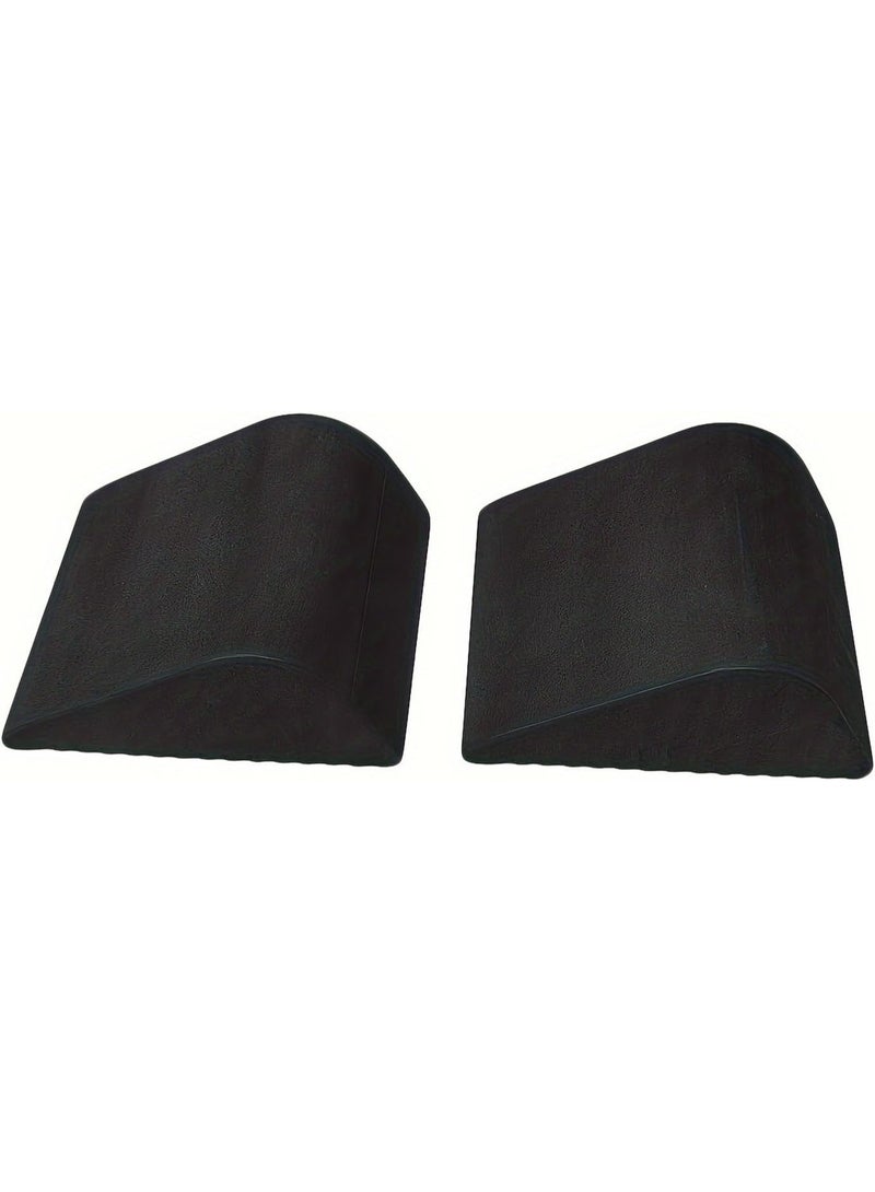 Soofam Squat Wedge Block - Heel Elevated Squat Training - Fitness Portable Non Slip Ramp for Men Gym Women Pushup Fitness Yoga Weightlifting Home - Image 1