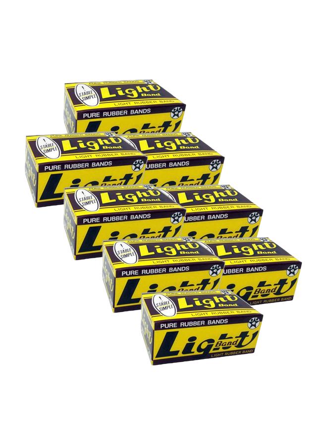 Kutswa Pure Light Rubber Bands Pack of 8 - Image 1
