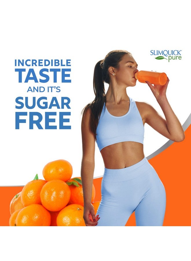 SlimQuick Extra Strength Weight Management Drink Mix for Women, Tangerine - Helps Metabolism, Keeps Full for Longer with Green Tea, Caffine, Chaste Tree, Rhodiola Extract - 26 Count - Image 5