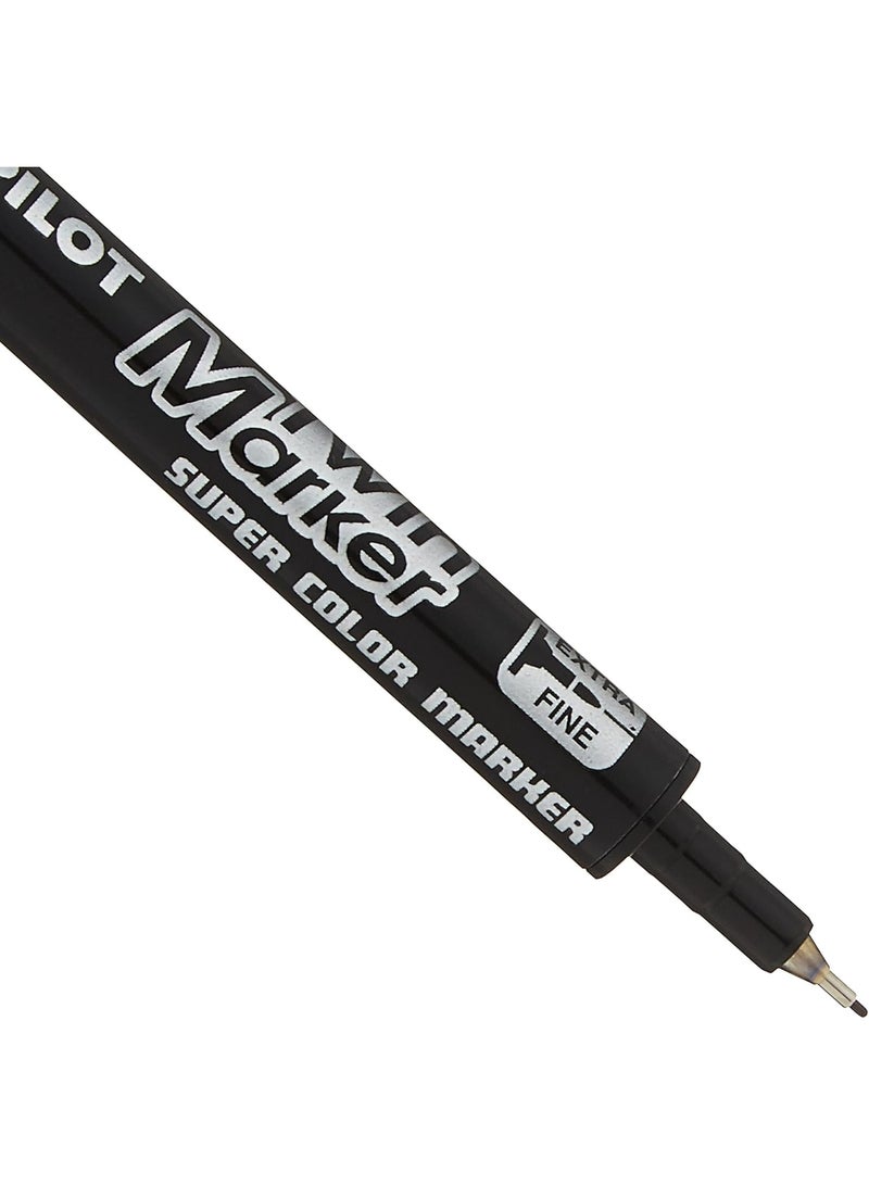 Pilot Twin Tip Permanent Marker Black Ink - Image 4
