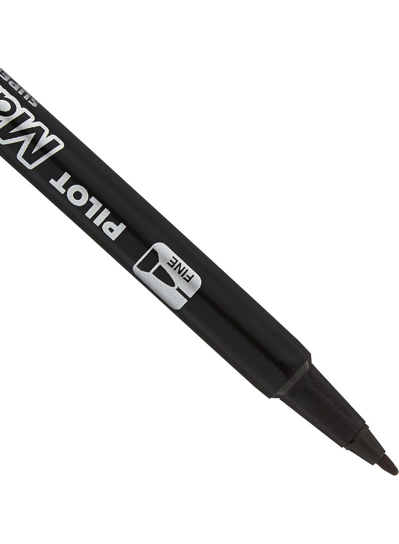 Pilot Twin Tip Permanent Marker Black Ink - Image 5