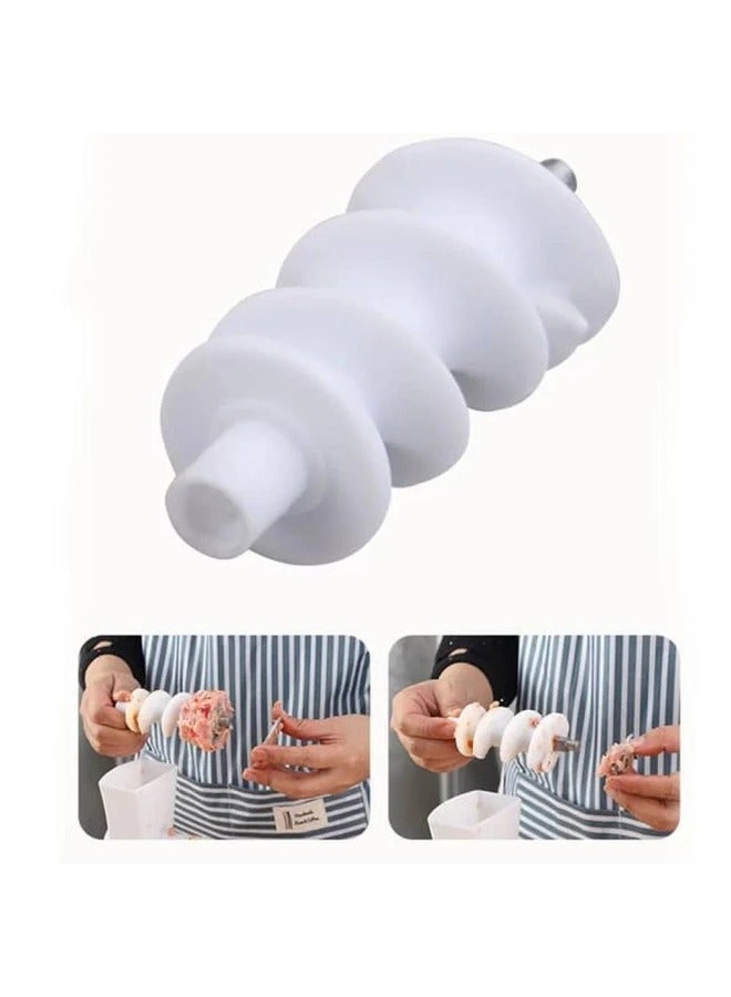 Multifunctional Manual Meat Grinder White  - Image 3