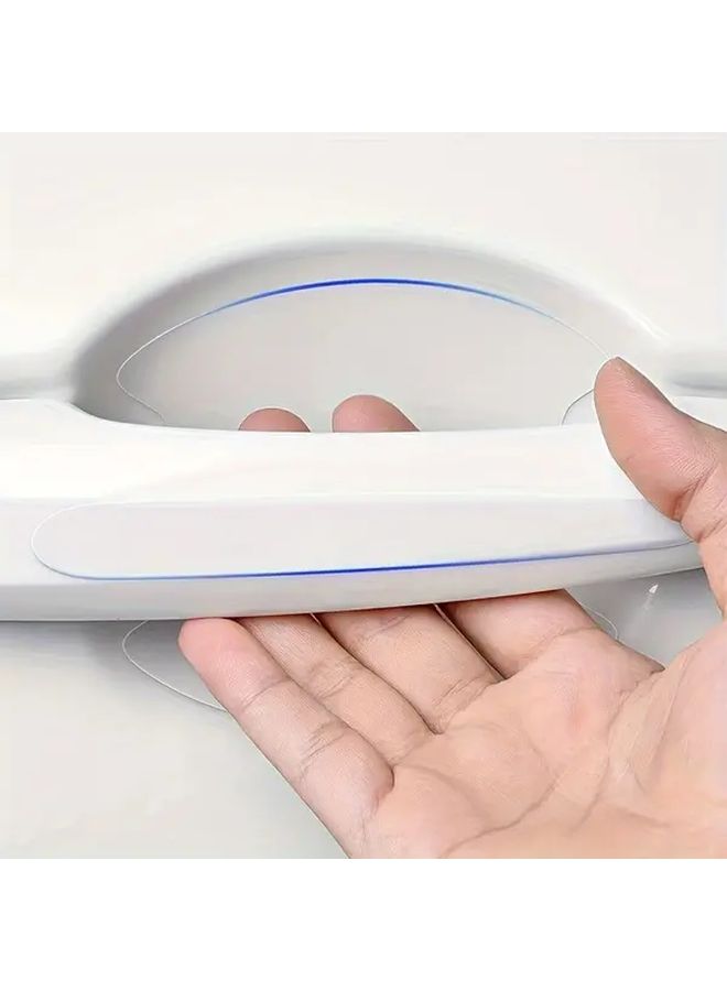 4 Pcs Car Door Handle Protective Film Scratch Resistant Durable Waterproof - Image 5