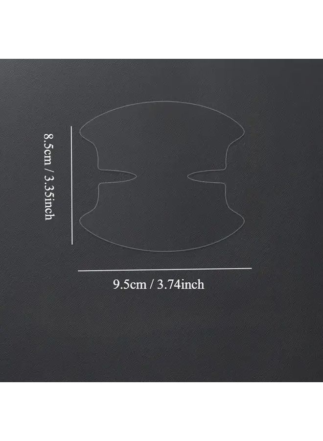 4 Pcs Car Door Handle Protective Film Scratch Resistant Durable Waterproof - Image 2