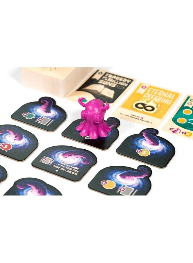 LUCKY DUCK GAMES Cosmoctopus Board Game - Engine-Building, Tentacle-Gathering Strategy Game, Fun Family Game for Kids and Adults, Ages 14+, 1-4 Players, 60-90 Minute Playtime, Made by Lucky Duck Games - Image 2