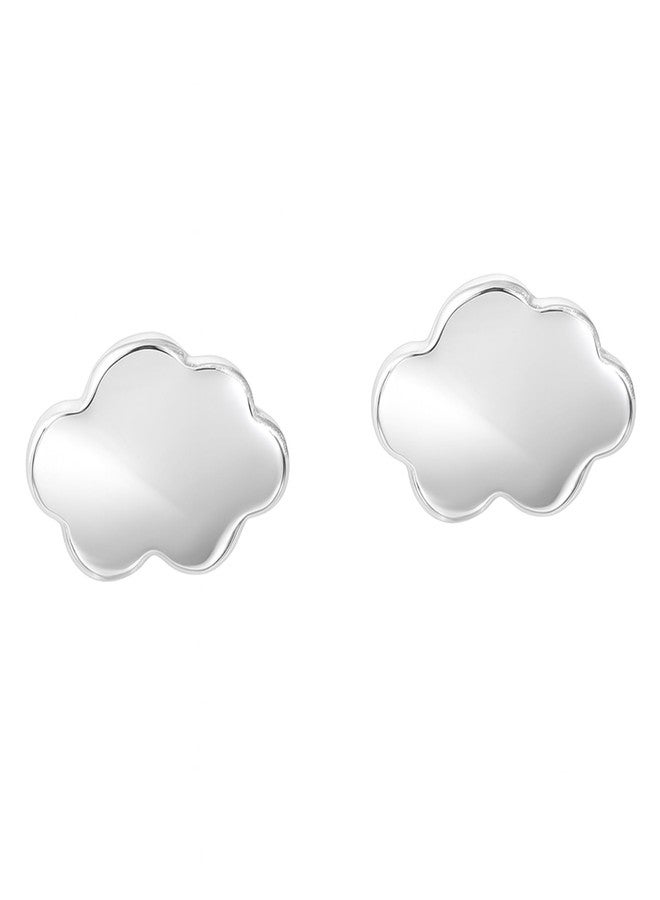 ايرافيدا أقراط AeraVida Dreamy Little Cloud Puff من الفضة الإسترليني عيار 925 للنساء - Image 1