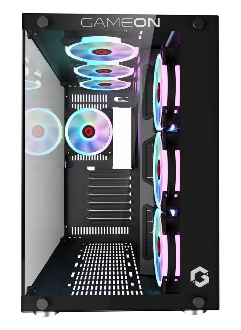 Generic MAX AIR GAMING & WORKSTATION TOWER PC 9TH GEN: CORE I5 | GTX 1050TI 4GB GRAPHICS | 16GB RAM | 1TB NVME/SATA SSD | Windows 10 | WIFI BT READY RGB - Image 2