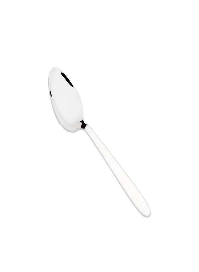 easy root Stainless Steel Dessert Spoons Set-18 cm Length Steel Color, Dishwasher Safe-1.4mmThickness (12) - Image 2