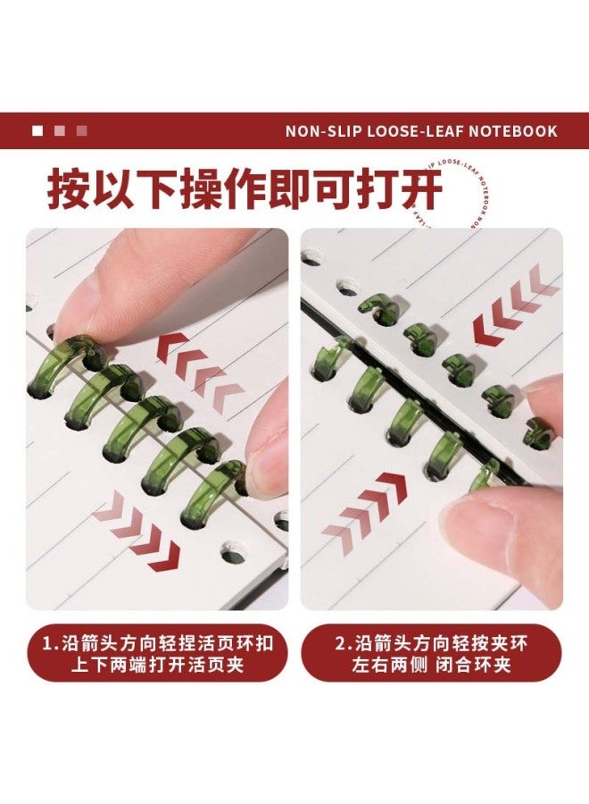 HELPS Creative B5 Notebook, High-looking, Thickeneded Horizontal Line Loose-leaf Detachable Notebook, Simple Notepad That Does Not Irritate Your Hands - Image 3