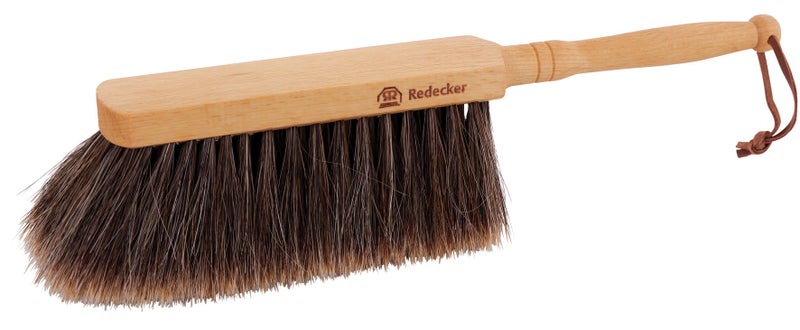 REDECKER Horsehair Hand Brush with Oiled Beechwood Handle, 11-3/4-Inches - Horsehair Brush for Kitchen - Hand Brush Horse Hair Wooden - Horse Hair Hand Broom - Horse Hair Bench Brush - Image 4