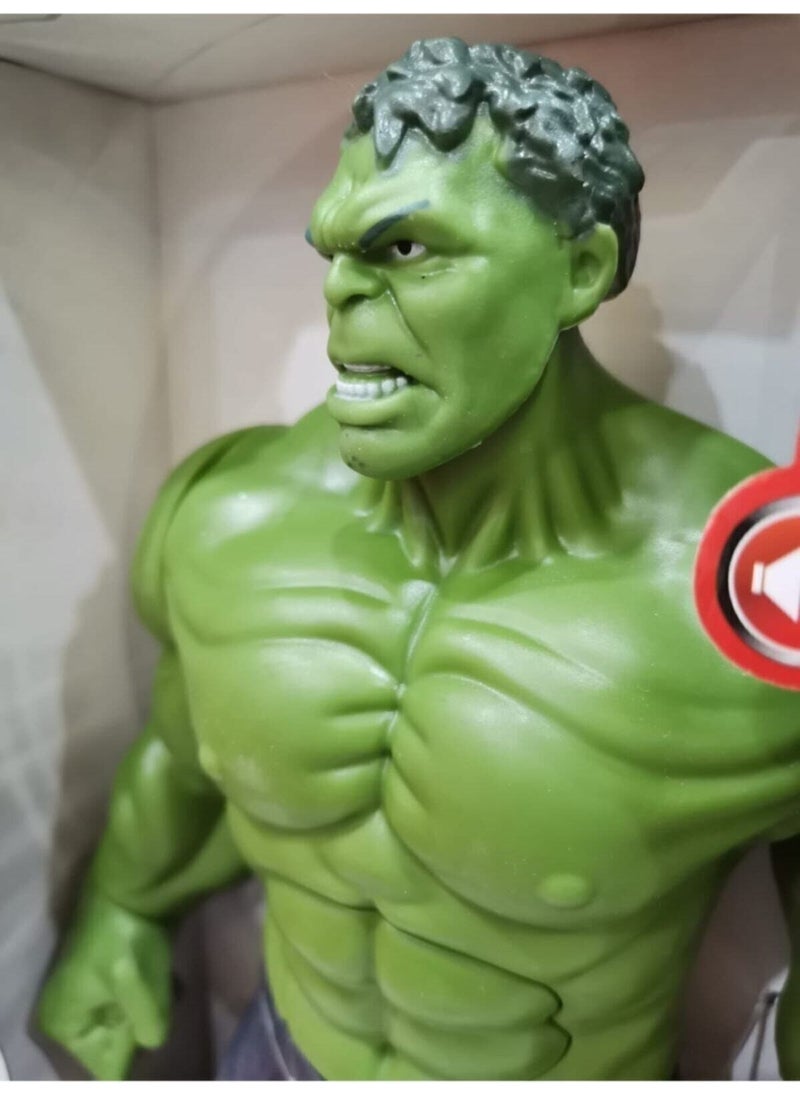 AVENGERS Hulk Action Figure Toy Light Talking 28.5 cm  - Image 3