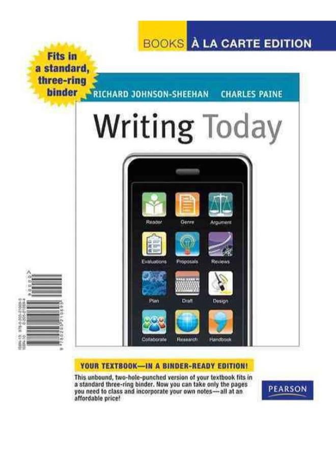 Writing Today (Books a la Carte)