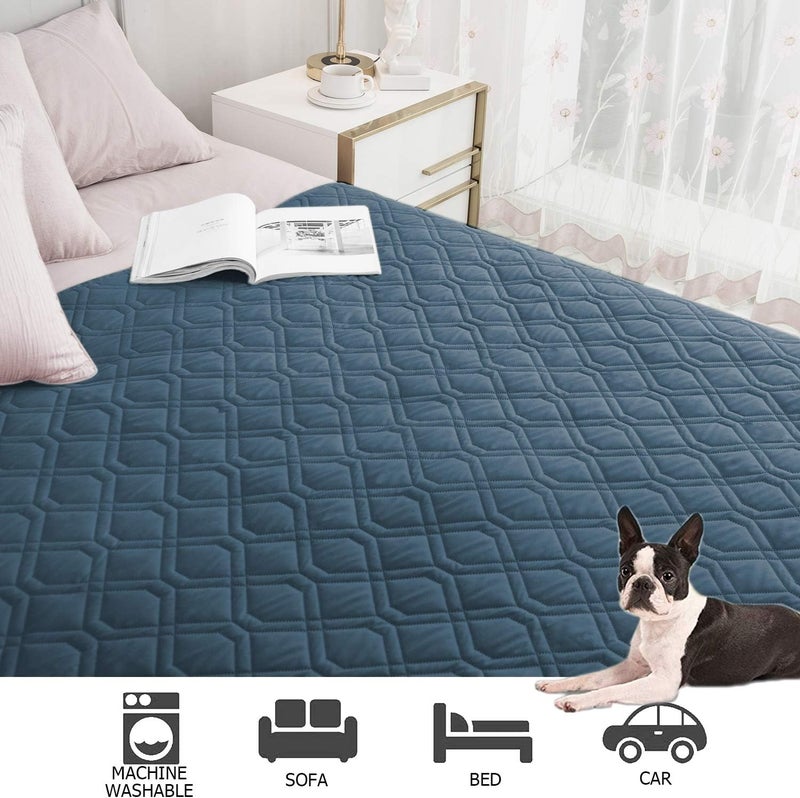 Waterproof Blanket Reversible Dog Bed Cover Pet Blanket for Furniture Bed Couch Sofa - Image 4