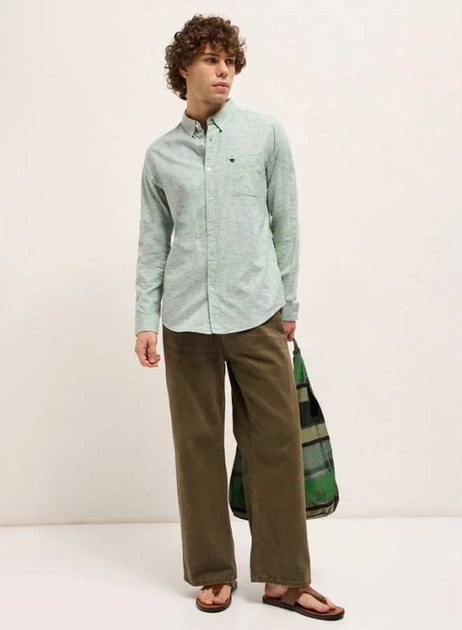 THE BEAR HOUSE Men's Shirt for Casual and Formal Wear | Classic Button-Down Style for Office, Daily Use, Travel, Events & All-Season Outfits | Versatile & Stylish Wardrobe Essential for Every Occasion