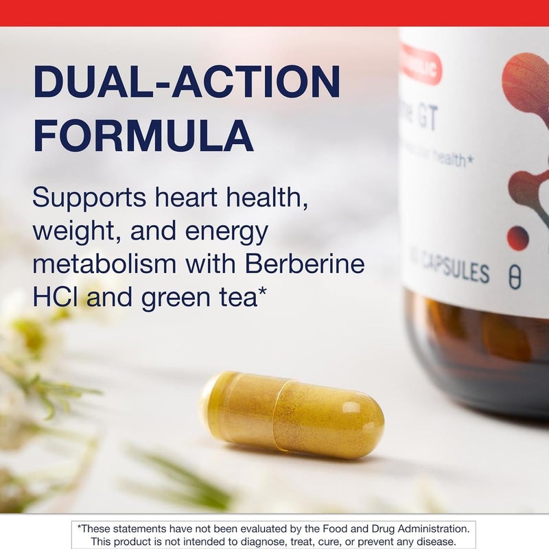 Metagenics Berberine GT  Supports Cardiovascular Health and Healthy Carbohydrate Metabolism  60 Count - Image 4