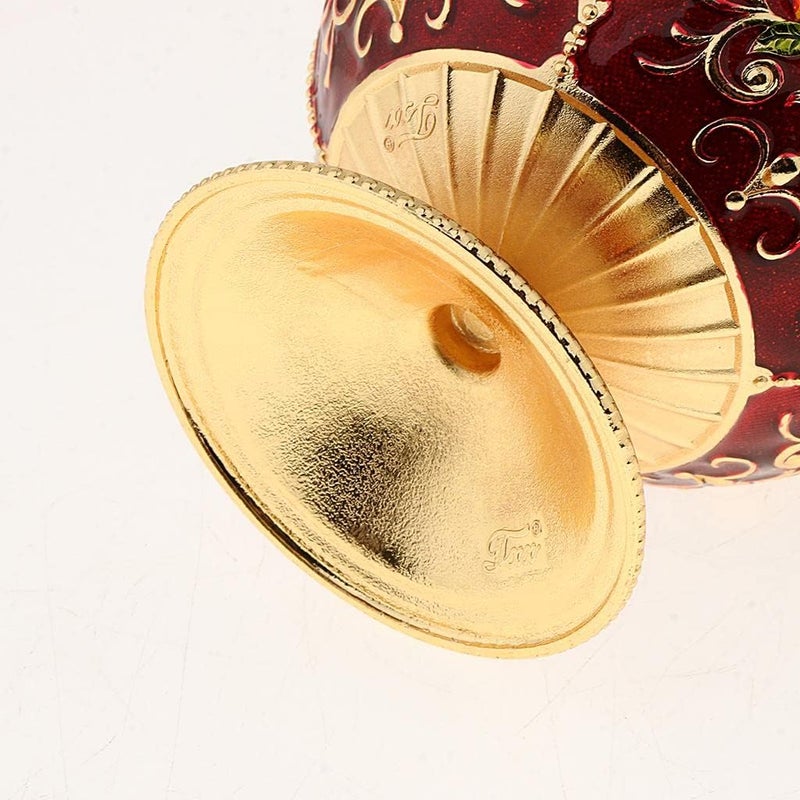 klarako Zinc Alloy Jewelry Box with Lid Windproof Ashtray Vintage - Image 5