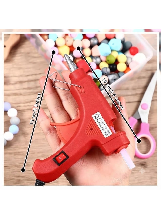 Lynacz Original Hot Glue Gun 20W Mini Hot Glue Gun Fast Heating Melt Glue Gun for Kid Crafts School DIY Arts Home Quick Repairs Use 7mm Glue Sticks for DIY Arts, Crafts and Quick Repairs - Image 4