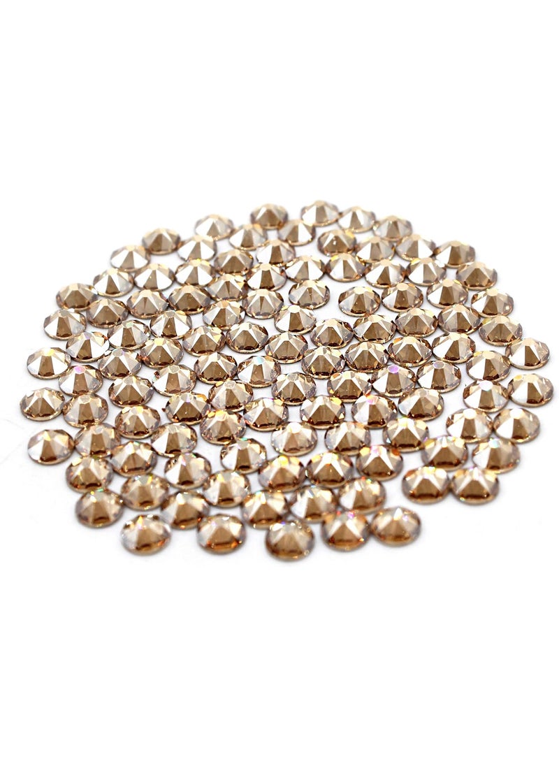 Preciosa Preciosa Viva Rhinestones - No Hotfix Flatback - Golden Honey - SS20 (5mm) - Choose Your Quantity (144) 