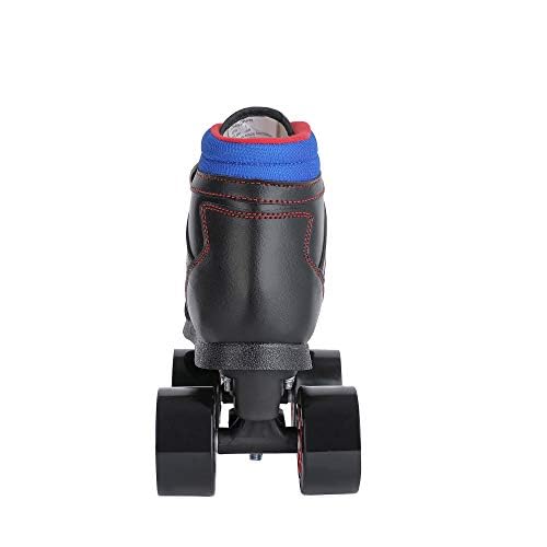 Chicago Sidewalk Roller Skates – Durable, Top Performance Indoor/Outdoor Use Skate Shoes for Girls & Boys, High-Top Boot Safety Youth Quad Skates, 60mm PU Wheels, Adjustable Chassis & Trucks - Image 4