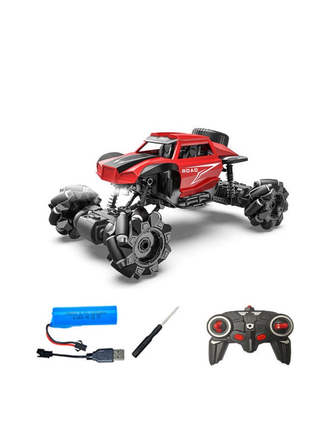 null - High-speed Alloy Remote Control Stunt Climbing Car Remote Control Car Four-wheel Drive Off-road Vehicle Drift Racing Car Export-Color:168-48 Blue Alloy Climbing Side - Image 1