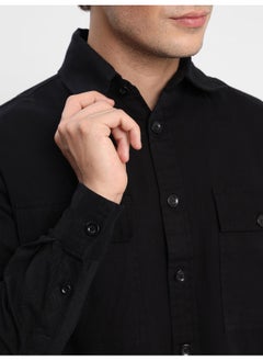Beyoung Black Urban Shirt for Men  - Image 5