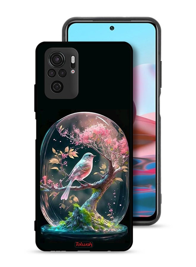Tolwak Xiaomi Poco M5s Protective Case Cover Bird In Jarr - Image 1