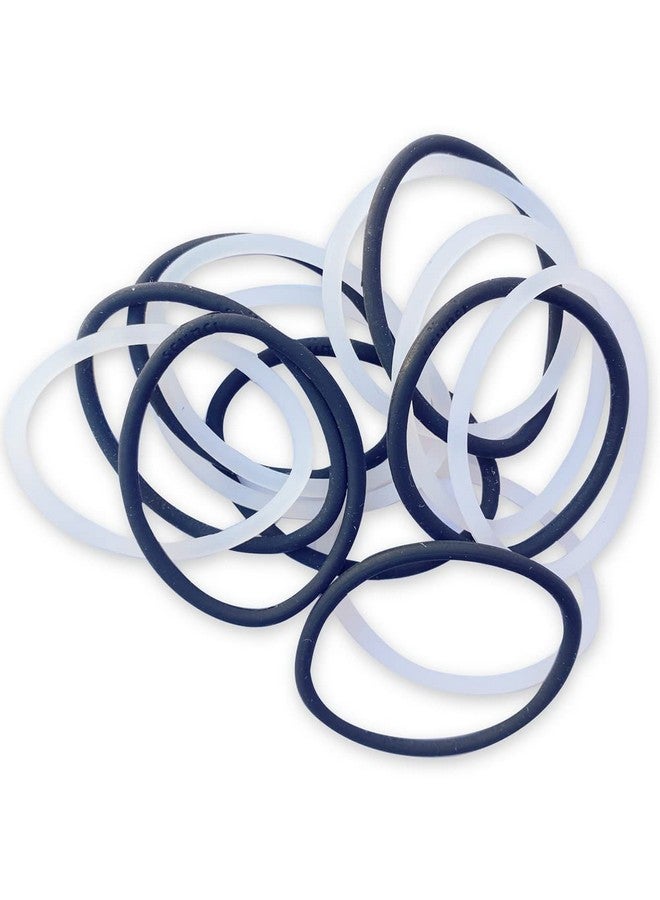 Scunci No-Slip Grip The Evolution Hair Ties, Black 14 Ea - Image 1