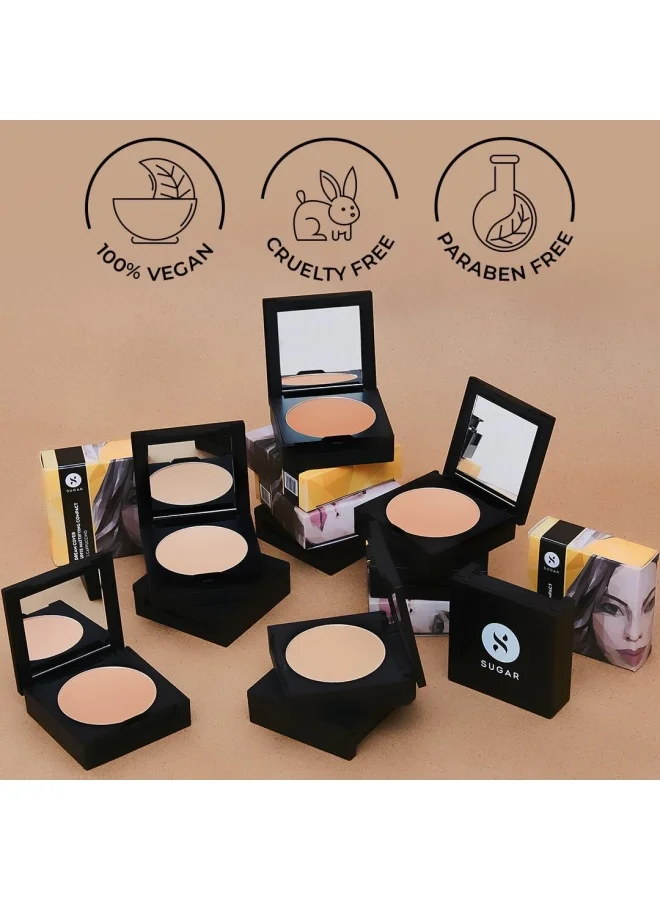 SUGAR Cosmetics Dream Cover SPF15 Mattifying Compact - 10 Latte, 6g