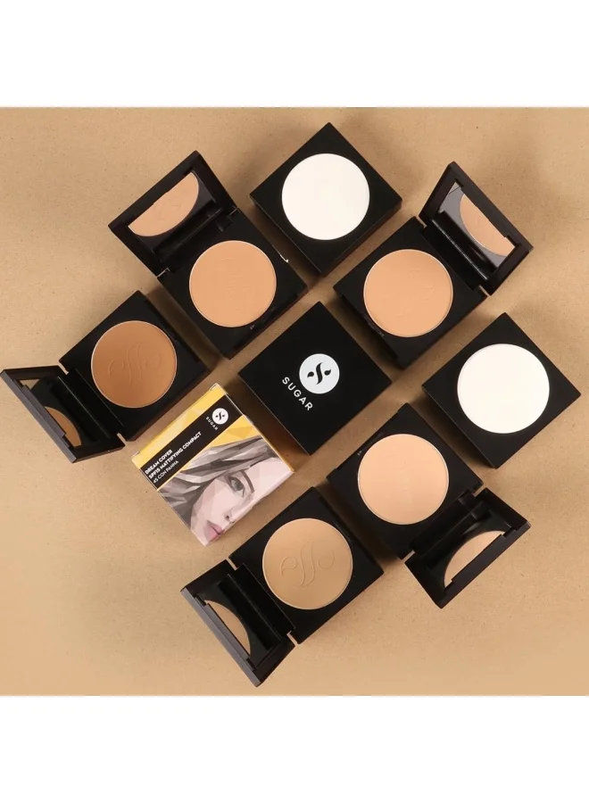SUGAR Cosmetics Dream Cover SPF15 Mattifying Compact - 10 Latte, 6g
