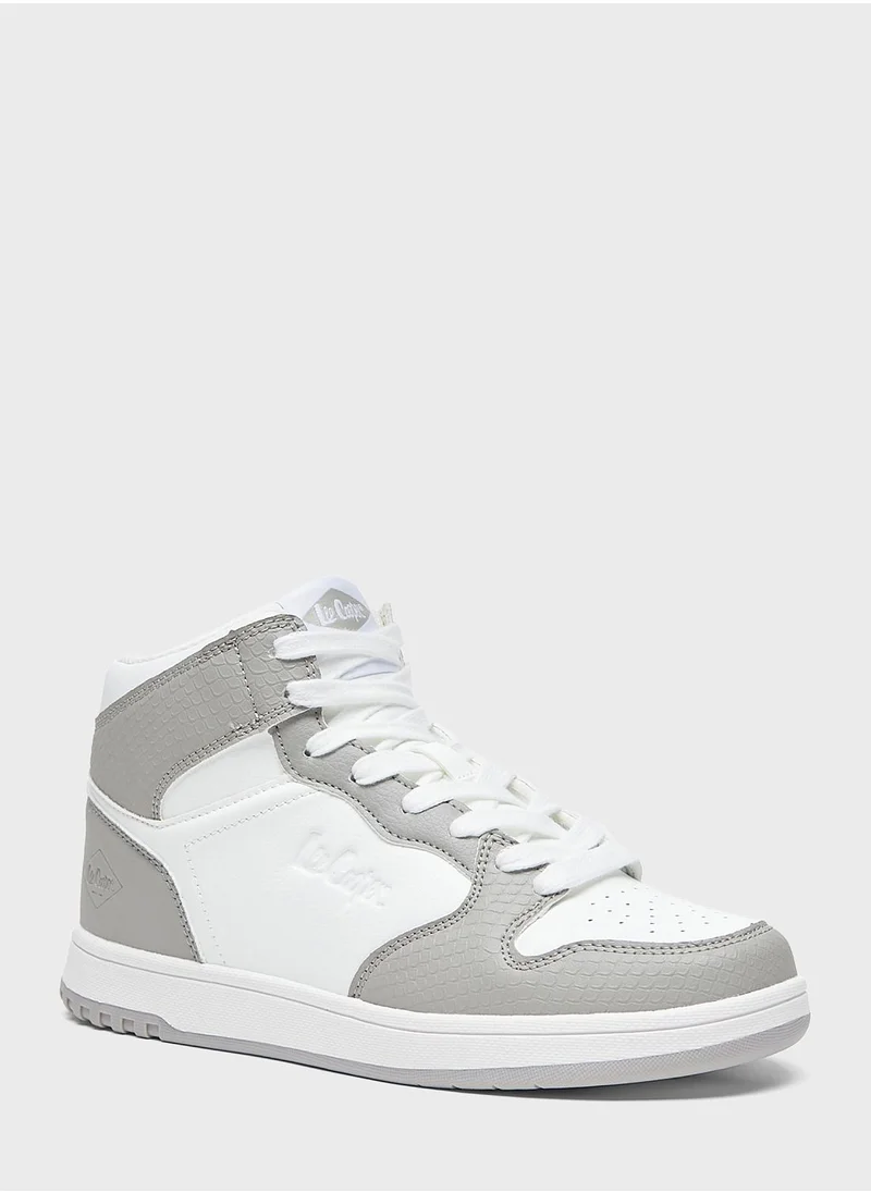 لي كوبر Lace Up Low Top Sneakers