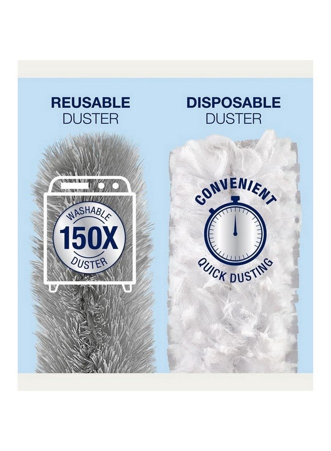 BONA High Performance Dusting System Reusable Compact Dusting Kit White and Grey 50.01 x 3.61 x 11.81 cm WM710013636 - Image 4