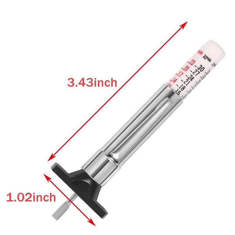 PROND Tire Tread Depth Gauge - Accurate Measurement Tool for Tire Safety - Image 4