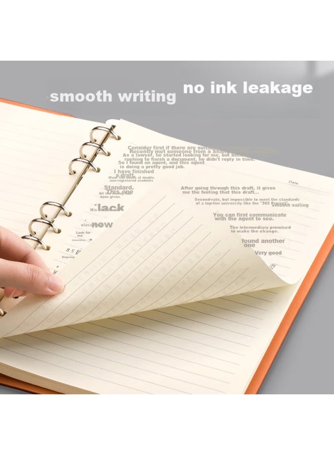 Ujia Loose-Leaf Notebook Refill Paper, Thick Blank Replacement Pages for Exam & Homework,  Customizable - Image 4