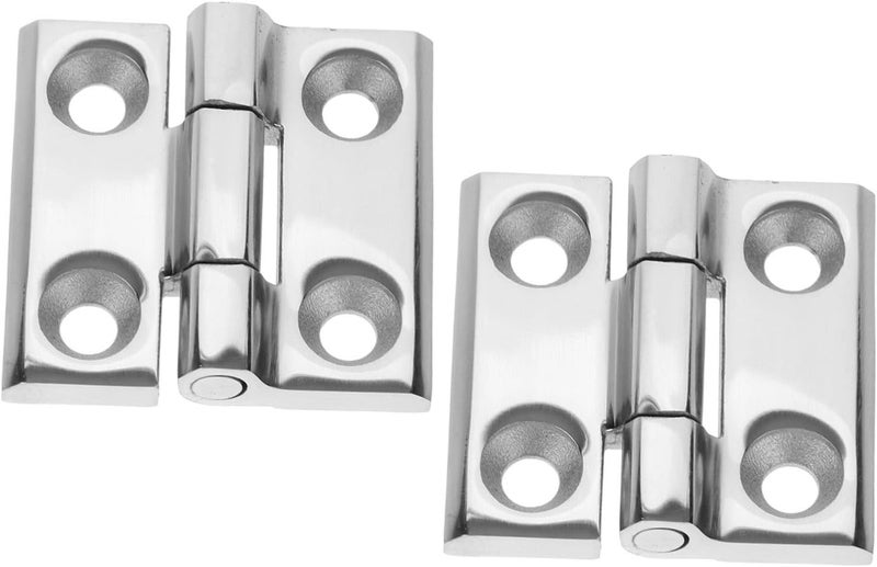 Heavy Duty Stainless Steel Butt Hinges 4x4 Inch for Boat Cabin Door and Hatch - Image 1