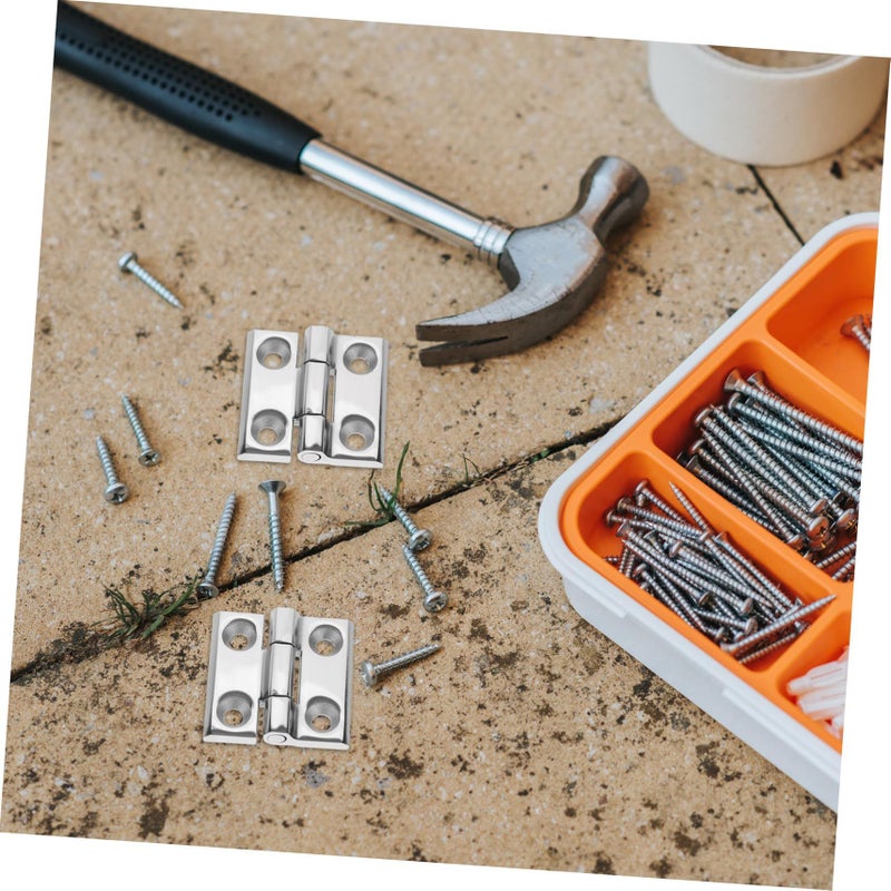 Heavy Duty Stainless Steel Butt Hinges 4x4 Inch for Boat Cabin Door and Hatch - Image 5