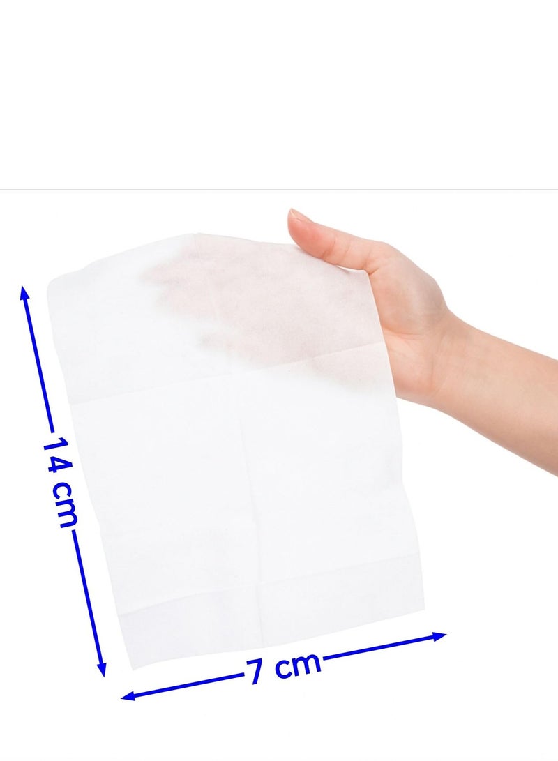 علبة مناديل مبللة صغيرة الحجم للسفر (4 قطع) - Image 3