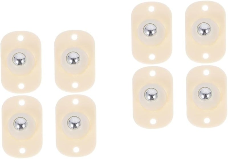2 Pack Self Adhesive Swivel Caster Wheels Strong Bearing Capacity for Furniture Home Appliances Storage - Image 1