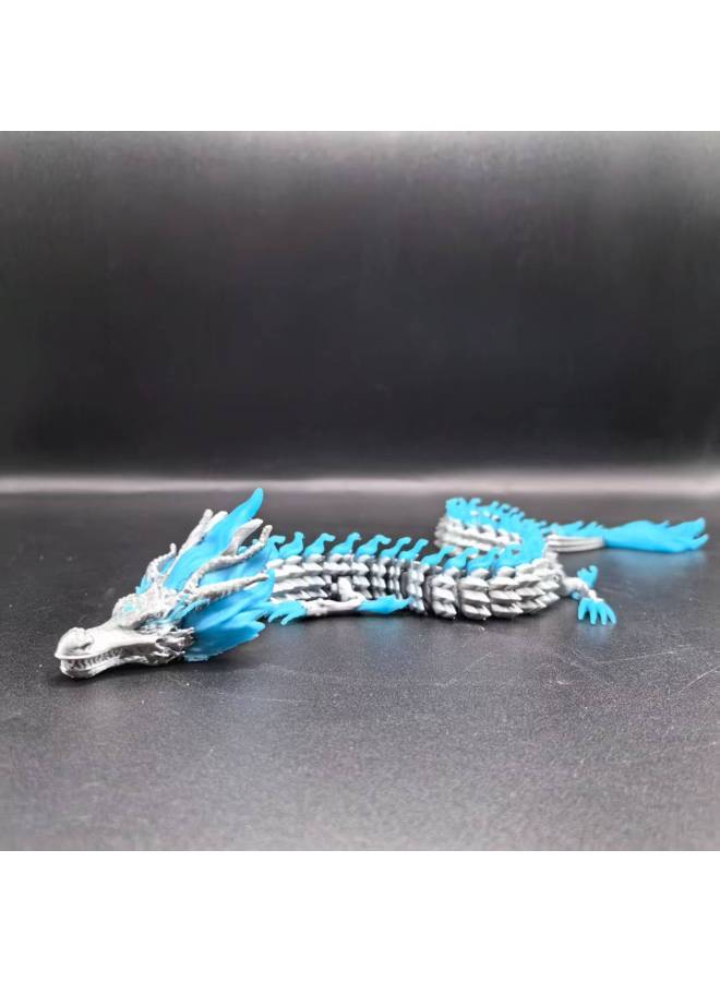 Naraku 2 Mythological Beast Chaos In The Sea Ao Bin Western Sea Dragon King 3D Printed Anime Figure Collectible Model Toy-Color:3D Printing Ao Leap West Sea Dragon King Black Red Blue 40CM