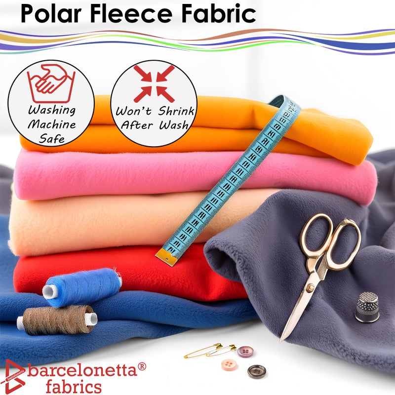 Barcelonetta | Fleece Fabric | Blanket Fabric | 36""X60"" | Polar Fleece | Soft  Plush  Anti-Pill | Poncho  Pillow Cover  Pj Pants  Cushion  Liners  Eye Mask (Airplanes Grey  1 Yard) - Image 4