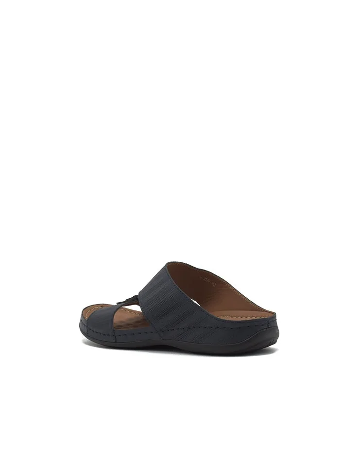 GFI MEN'S LIGHTWEIGHT ARABIC SANDAL SLIP ON TEXTURED