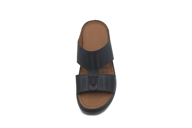 GFI MEN'S LIGHTWEIGHT ARABIC SANDAL SLIP ON TEXTURED
