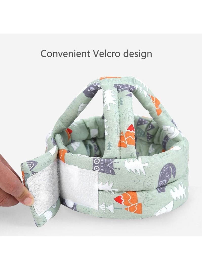 Baby Infant Toddler Helmet No Bumps Safety Head Cushion Bumper Bonnet Adjustable Protective Cap Child Safety Head Guard Hat for Running Walking Crawling - Image 2