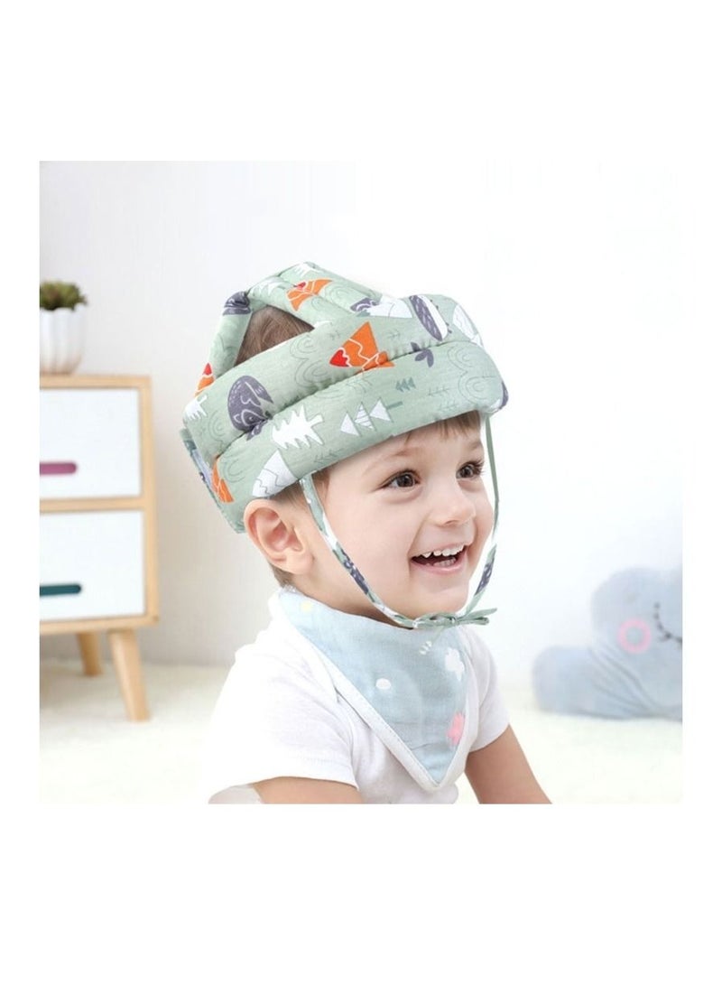 Baby Infant Toddler Helmet No Bumps Safety Head Cushion Bumper Bonnet Adjustable Protective Cap Child Safety Head Guard Hat for Running Walking Crawling - Image 3