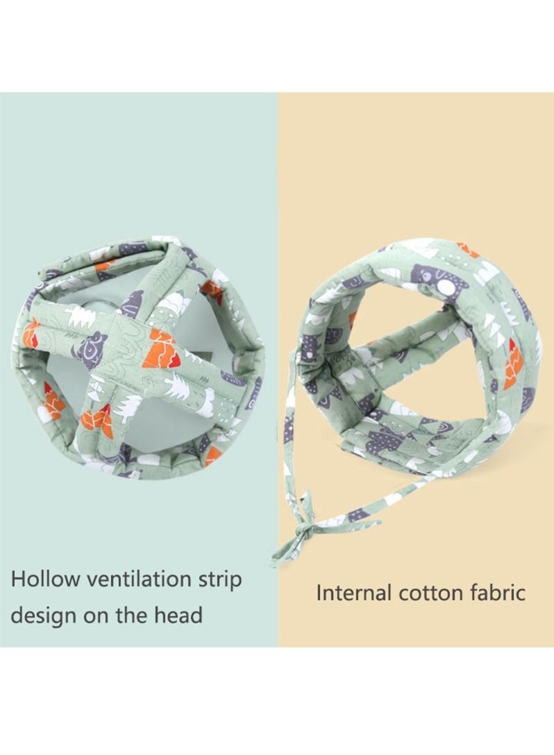 Baby Infant Toddler Helmet No Bumps Safety Head Cushion Bumper Bonnet Adjustable Protective Cap Child Safety Head Guard Hat for Running Walking Crawling - Image 4