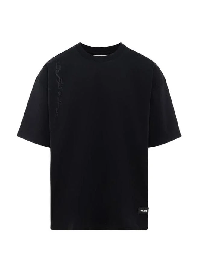 Selene Unisex - Embroidered Logo Oversized T-Shirt