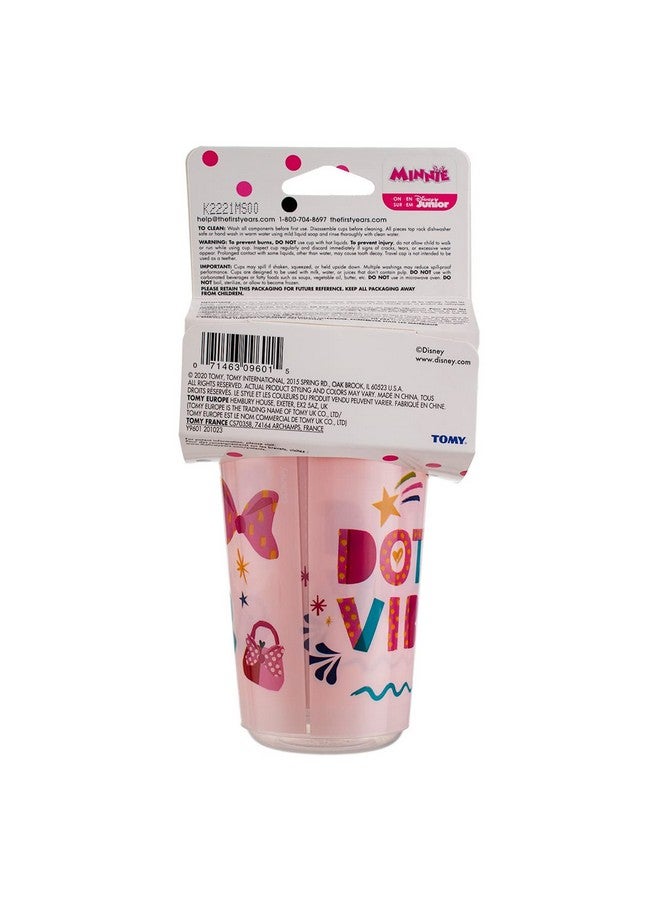 The First Years Take & Toss Disney Sippy Cups, Minnie Mouse, 10 oz, 3 Ct - Image 3