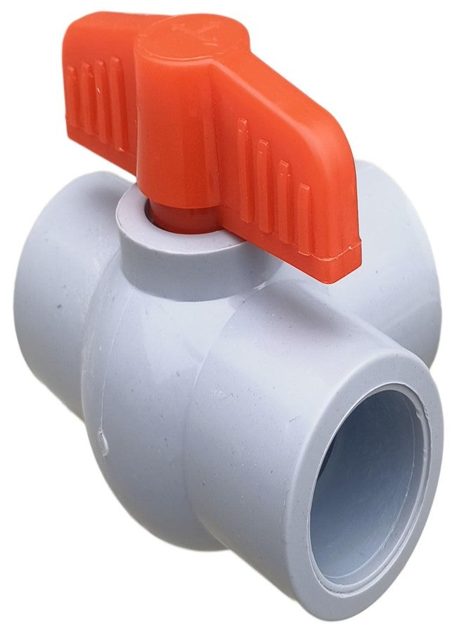 ES EKSAFAR ESEKSAFAR PVC Plain T-Way Ball valve (GRAY) (3/4" Plain T-way Ball valve) - Image 5