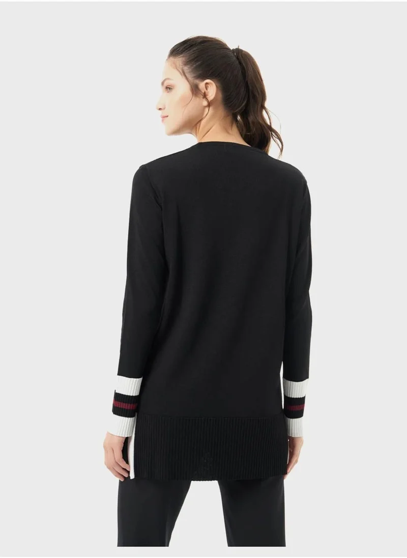 MIZALLE Knitted Tunic Top