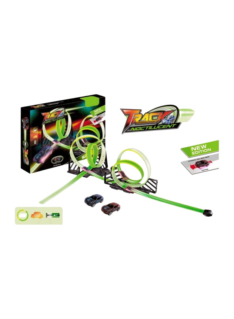 Stunt Racing Track Loop Set Multicolor 