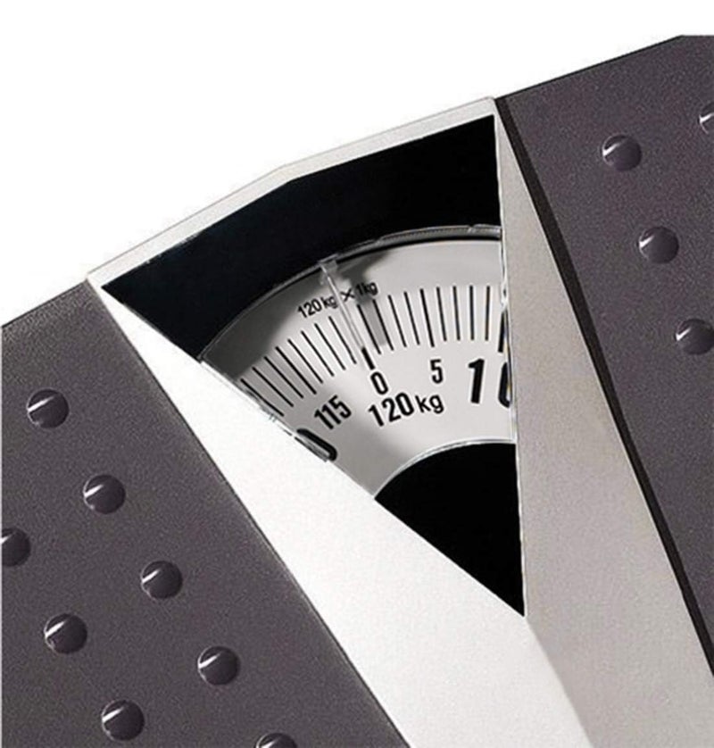 GVC Large-Surface Iron Analog Weighing Scale - Deluxe Weight Machine (Black) - Image 3